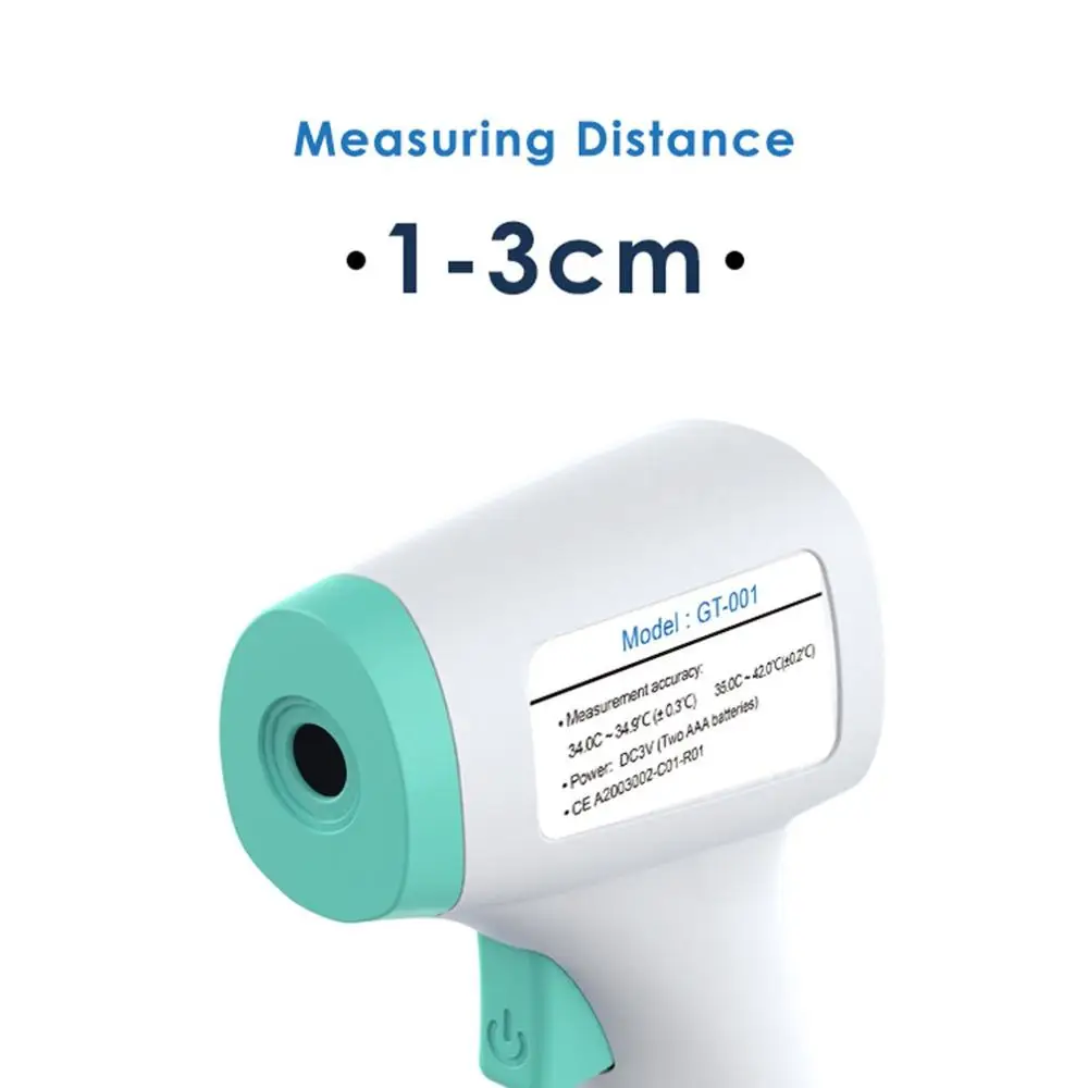 Профессиональный инфракрасный термометр для тела лба бесконтактный детей и