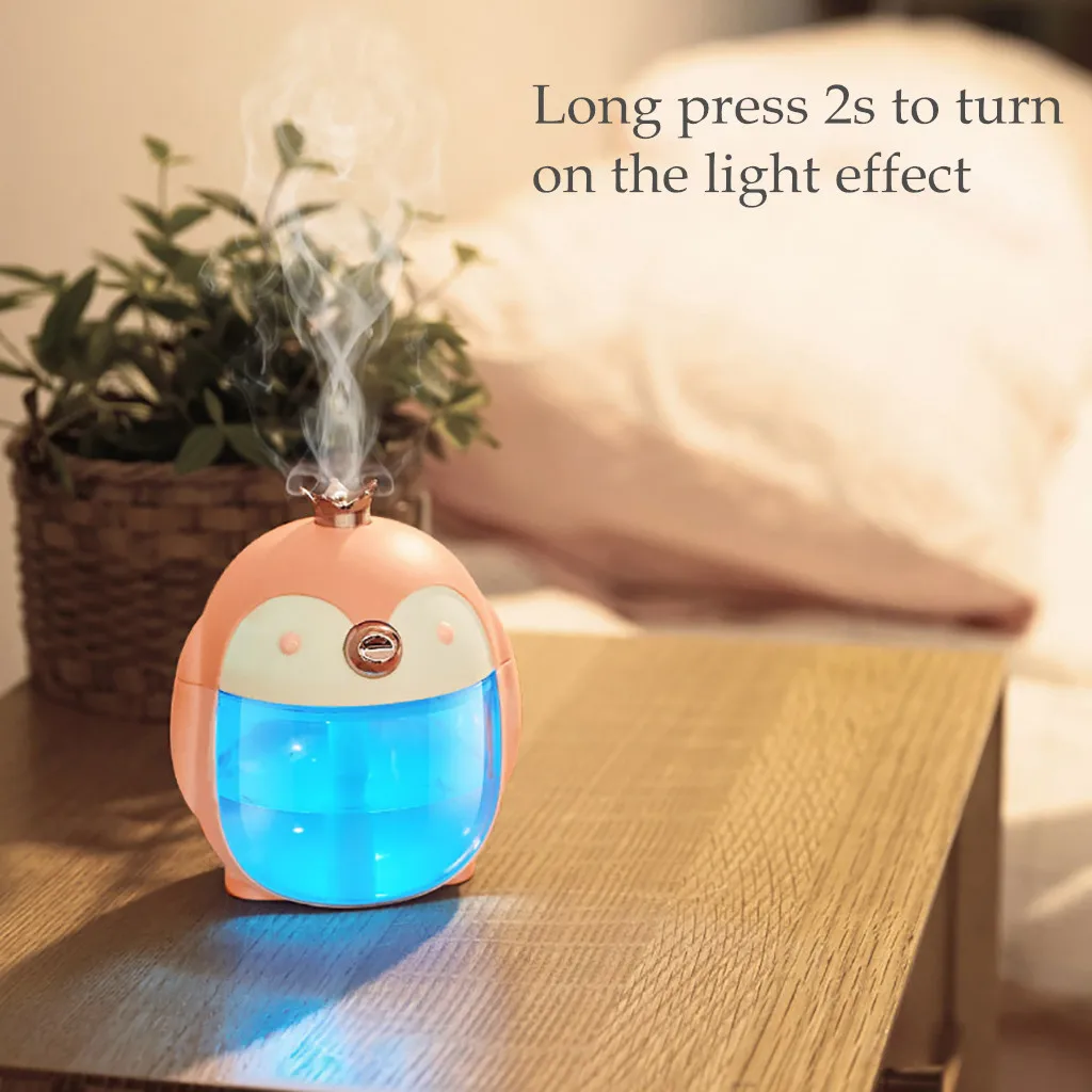 Портативный дорожный увлажнитель воздуха с милым питомцем 300 мл USB аромадиффузор