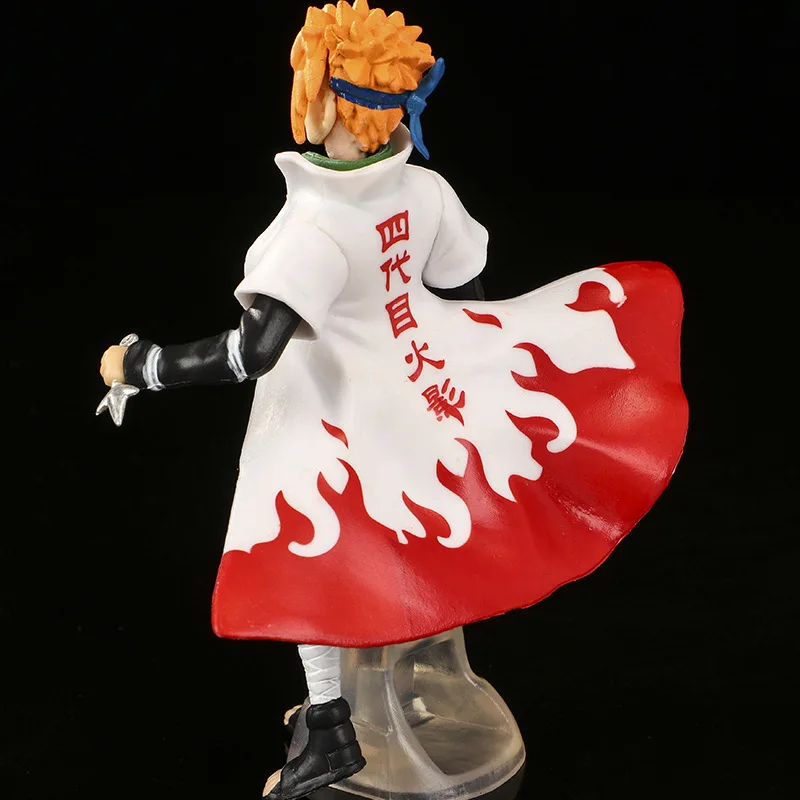 

5pc Set 12.5cm Anime Naruto Action Figure Toys Uzumaki Sasuke Kakashi Minato Killer Bee Figurine Moder Birthday Gifts Kids Toys