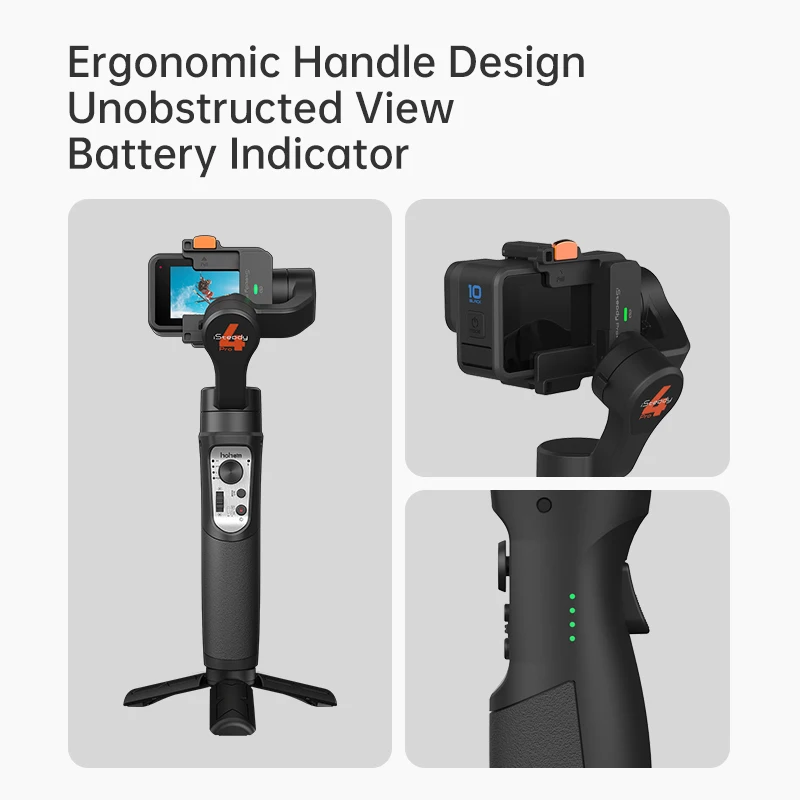 Hohem iSteady Pro 4 карданный Стабилизатор Ручной стабилизатор для экшн-камеры GoPro 11