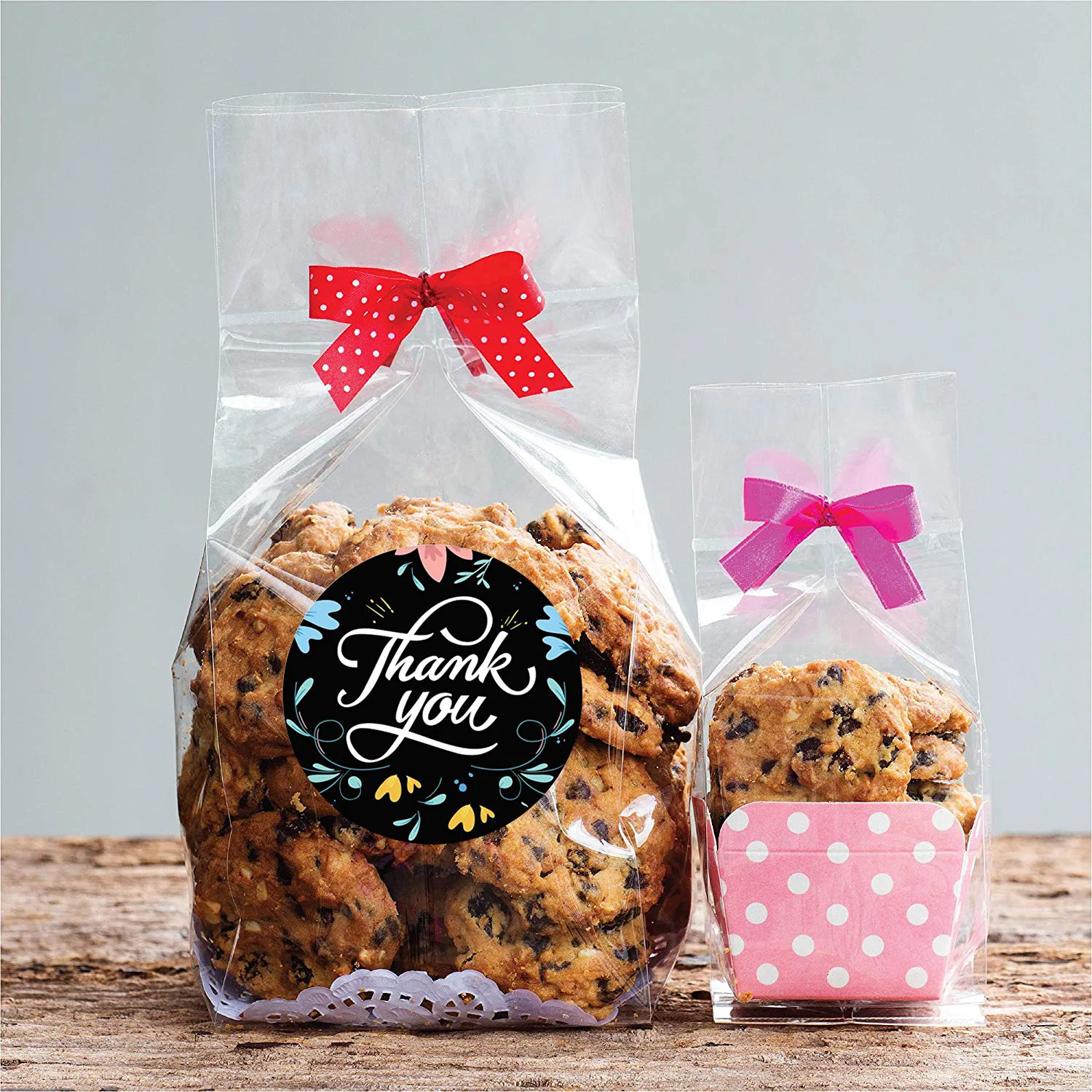 50-500 шт. черные наклейки ручной работы Цветочные благодарим вас печать конвертов