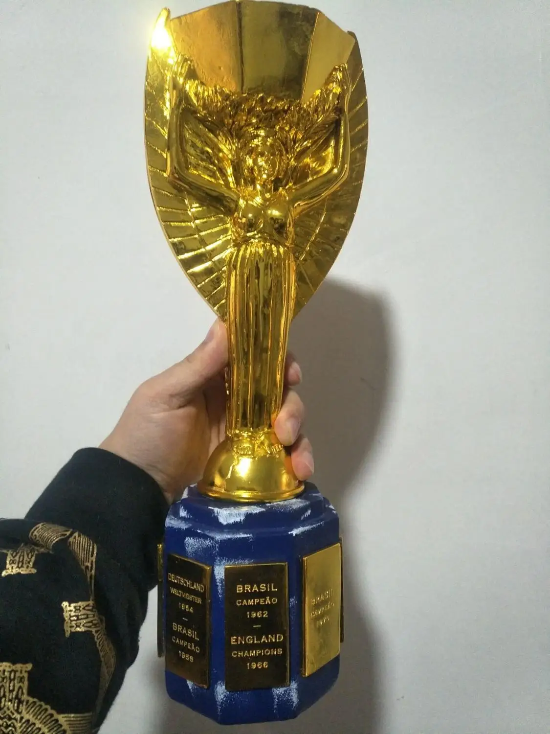 

Full Size 36cm 1:1 The champions Jules Rimet Trophy Cup The World Cup Trophy cpu nice gift for Soccer Award