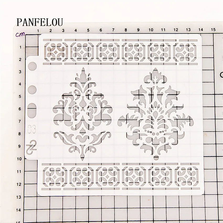 Лидер продаж трафареты для скрапбукинга с волшебными цветами Пластиковая форма