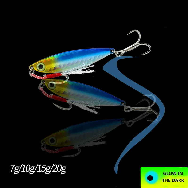 

1 шт. 4,5 см 7 г рыболовные приманки качественная блесна приманка флуоресценции глаза из тостолистой стали приманка песка перьевой крючок При...