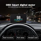 Автомобильный цифровой спидометр HUD OBD2, бортовой компьютер для диагностики автомобиля, интеллектуальные системы