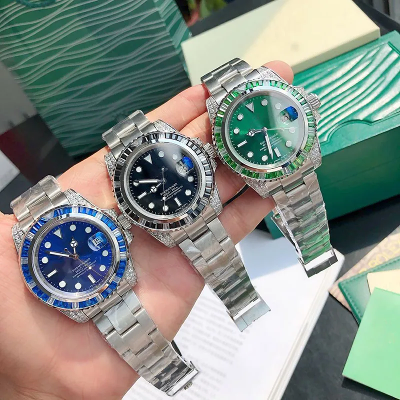 

Men's Automatic Mechanical Watch 41MM Sea-Dweller Black Ceramic ARF 1:1 Best Edition SS Case and Bracelet