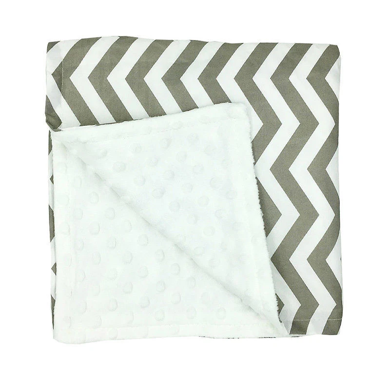 

2021 Direct Selling Top Fashion Newborn Sleeping Wraps Bubble Dot Minky Blanket Baby Swaddle Quilt Photo Infant Prop For Warm