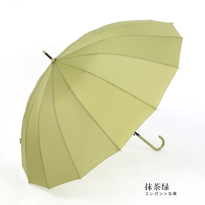 

Double Light Umbrella Long Handle Uv Protection Advertising Umbrella Semi Automatic Parasolka Damska Household Products EF50UB