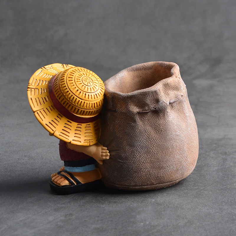 Аниме One Piece Luffy каучуковые офисные держатели для ручек Коллекционная Обезьяна D 10