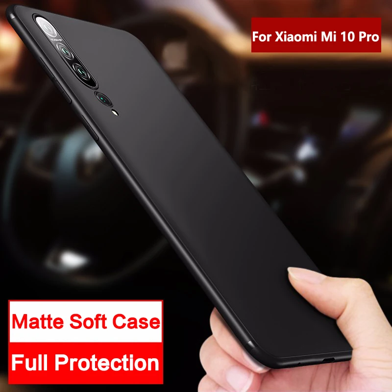 Чехол MAKAVO для Xiaomi Mi 10 Pro тонкий матовый Мягкий силиконовый чехол Lite Mi10 чехлы