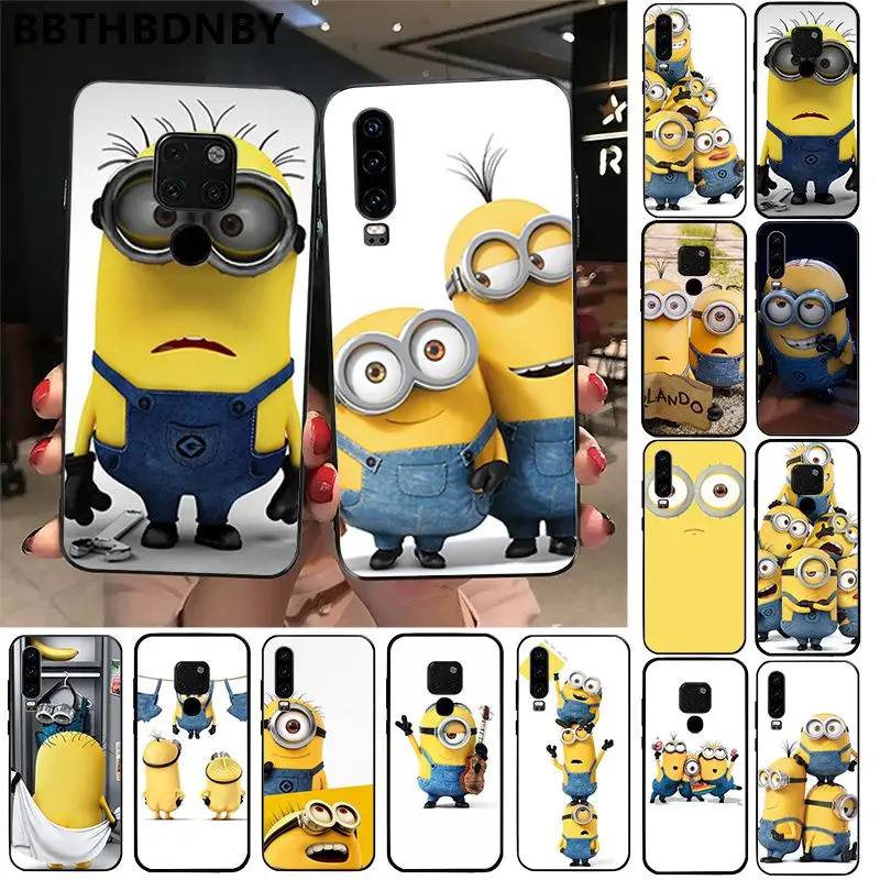 Миньоны милый крутой DIY окрашенный красивый для huawei P10 lite P20 pro P30 Psmart mate 20 lite| |
