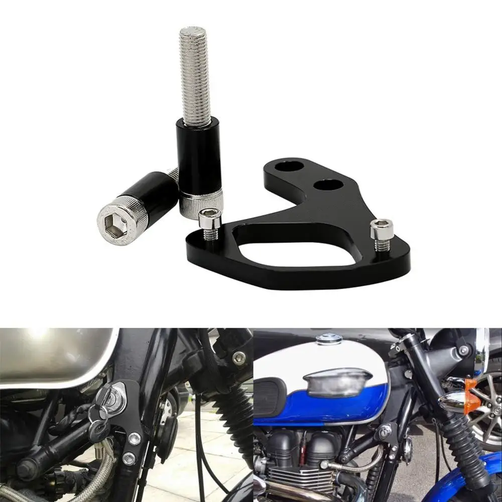 Зажигание ключ перемещения кронштейн держатель Поддержка для Triumph Bonneville T100 Thruxton скремблер LHS подходит как CARB, так и EFI велосипеды