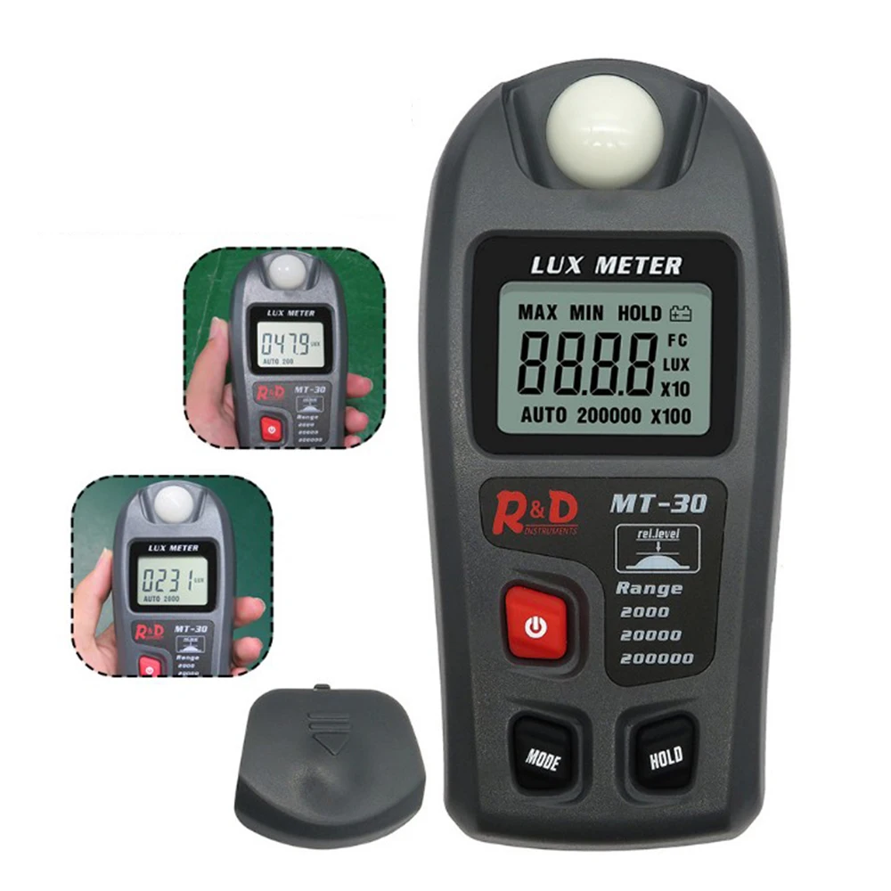 

Digital Luxmeter Visible Light Tester Luminometer Illuminance Instrument