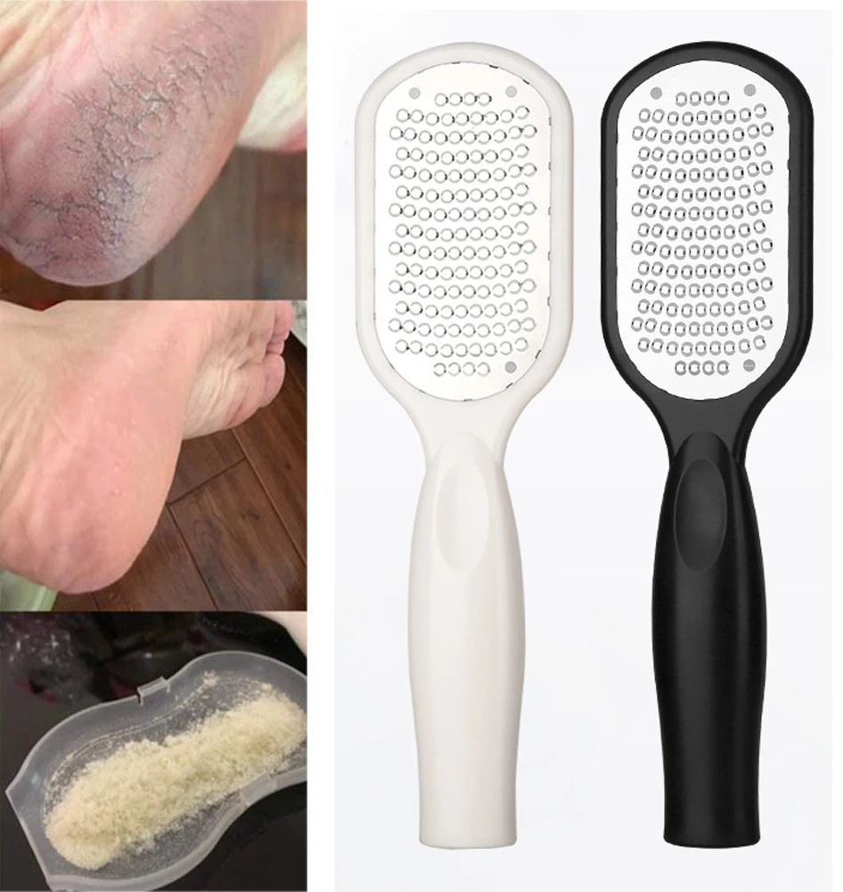 

2 предмета электрической шлифовальной пилки для ног для педикюра из нержавеющей стали педикюр инструменты мертвой удаления омертвевших для ног сменные лезвия для коньков Уход за ногами щетка средство для удаления костных