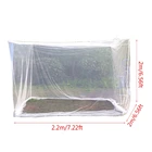 Переносная сетчатая шторка Y5GB для путешествий, большого размера, защита от насекомых, вредителей, домашняя сетка, квадратная сетчатая занавеска с крючками для кровати