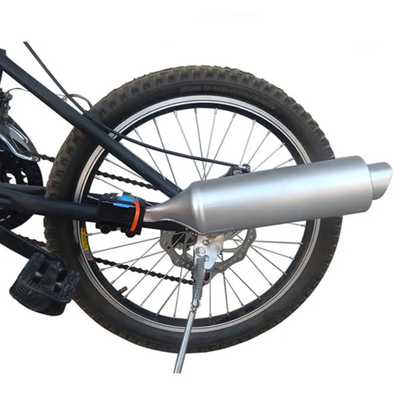 Пластиковые турбины выхлопная труба для велосипеда дикий звук эффекты мотоцикла