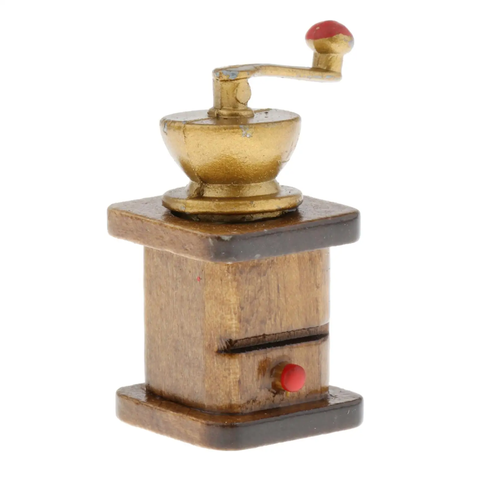 

Retro Coffee Grinder :12 Dollhouse Or 1:6 Dolls Decor Furniture Toy