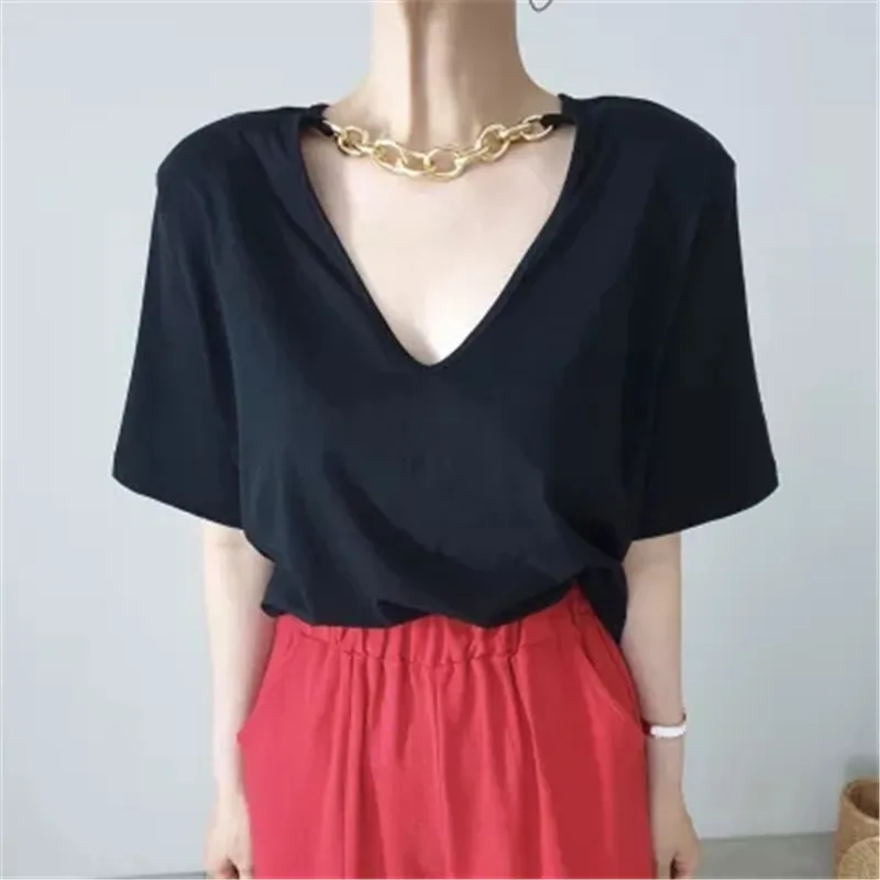 

Reversible chain T-shirt