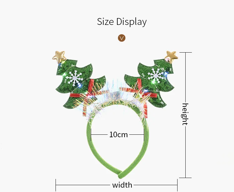 Рождественские аксессуары милые рождественские украшения Рождественская лента