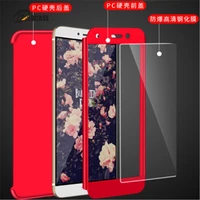 for huawei y7 prime tempered glass front back cover full body coverage for honor 6x mate 9 lite gr5 2017 360 protective case