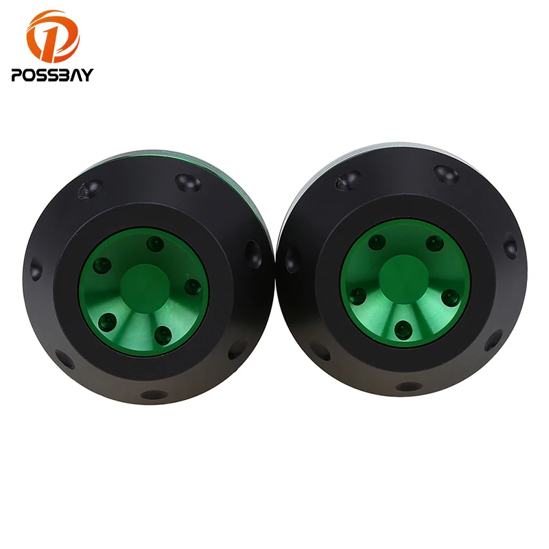 Винтажные слайдеры рамы мотоцикла POSSBAY 10 мм мотоциклетные противоударные