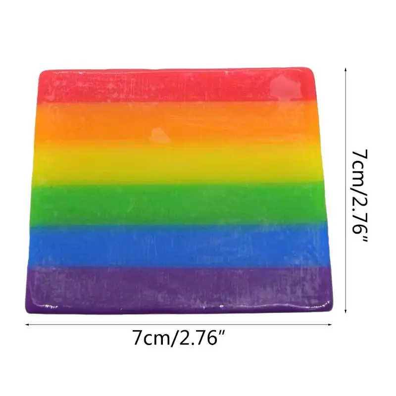 

Rainbow Fruit Fragrant Soap Cleaning Washing Hand Shower Bathroom