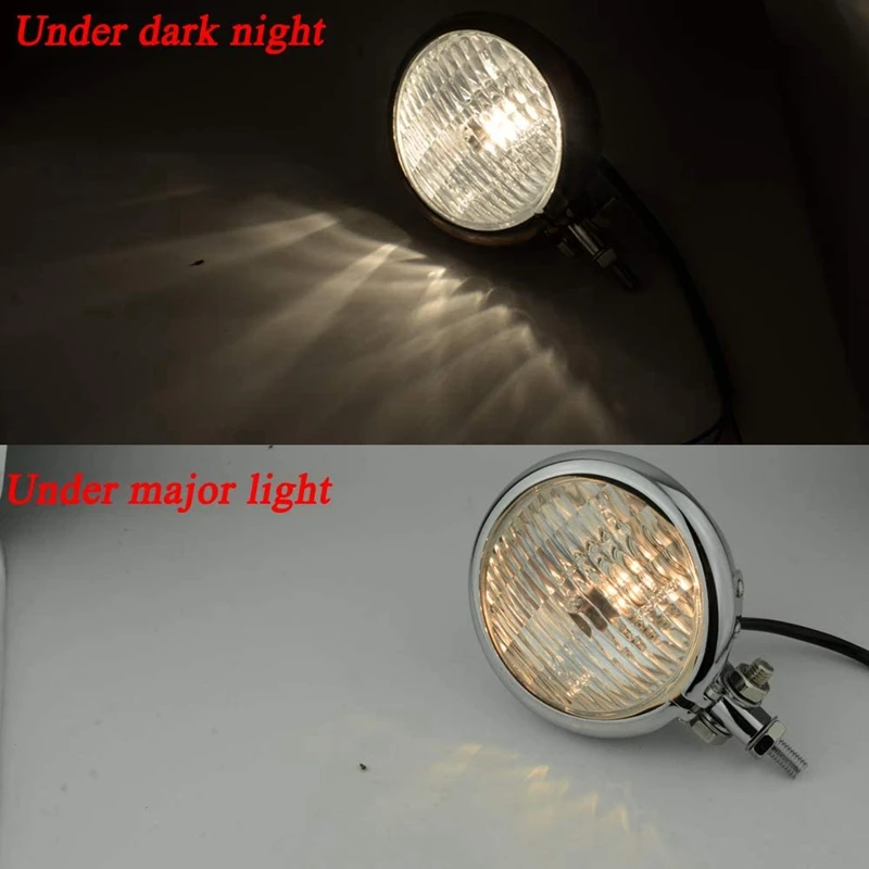 

4.5 Inch Motorcycle Headlights LED Retrofit Headlights for Sportster Cafe Racer Chopper Bobber
