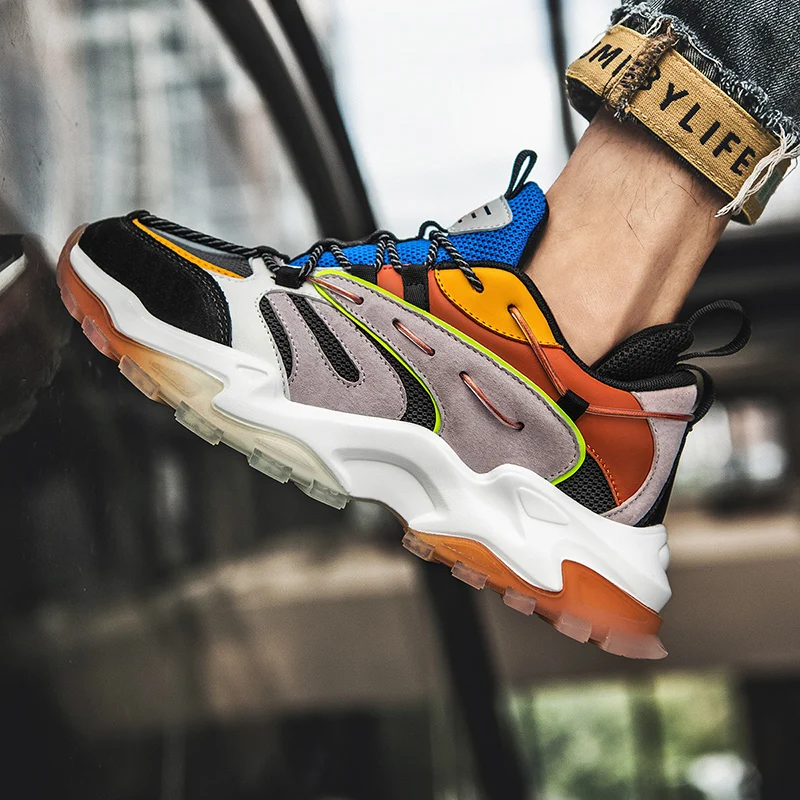 

Men's casual shoesbreathable vulcanized shoes fashion trendy walking shoessports shoes new