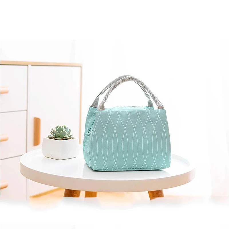 Портативная Милая многоразовая сумка для завтрака Изолированные сумки хранения