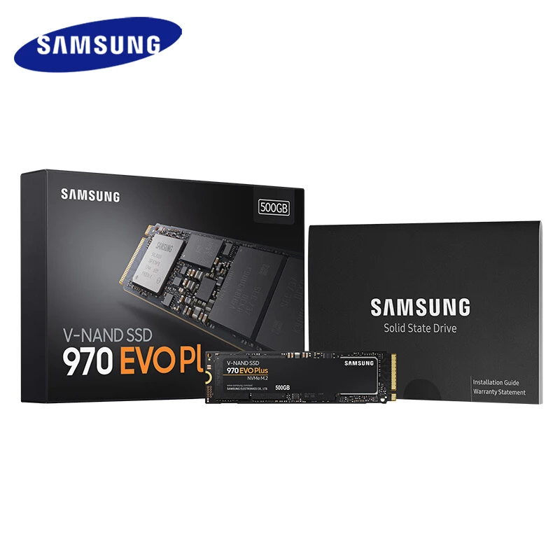 SAMSUNG SSD M.2 1TB 970 EVO Plus 500G 250G HD NVMe Hard Drive HDD Disk M2 2280 Internal Solid State for Laptop | Компьютеры и офис