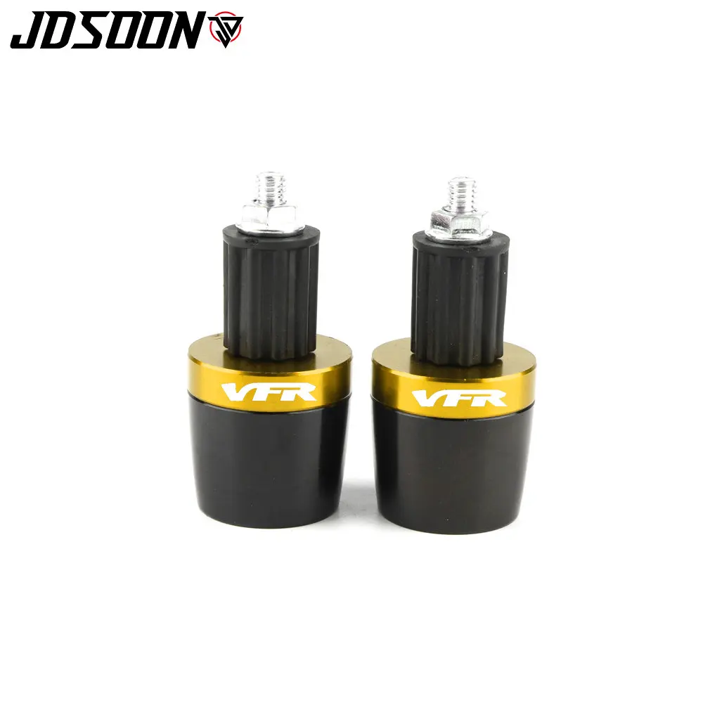 For Honda VFR400 NC30 VFR750 VFR800/F VFR 800 VFR1200/F Motorcycle Parts CNC 7/8&quot22MM Handlebar Grips Handle Bar Cap End Plugs |