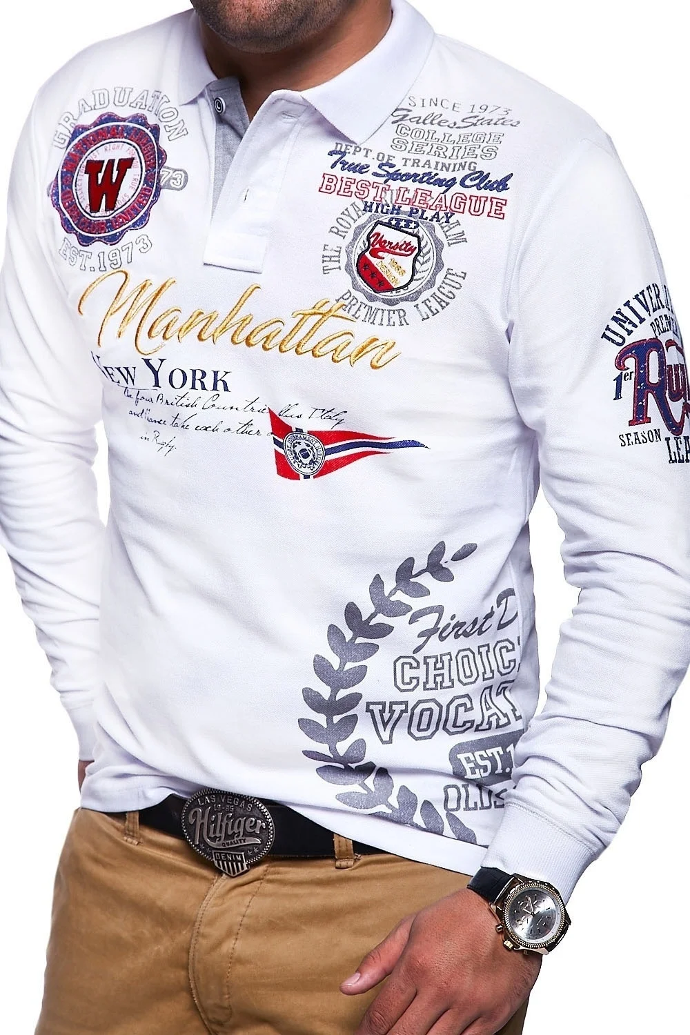ZOGAA 2020 новые мужские костюмы поло для мужчин Футболки-поло с длинными рукавами 4