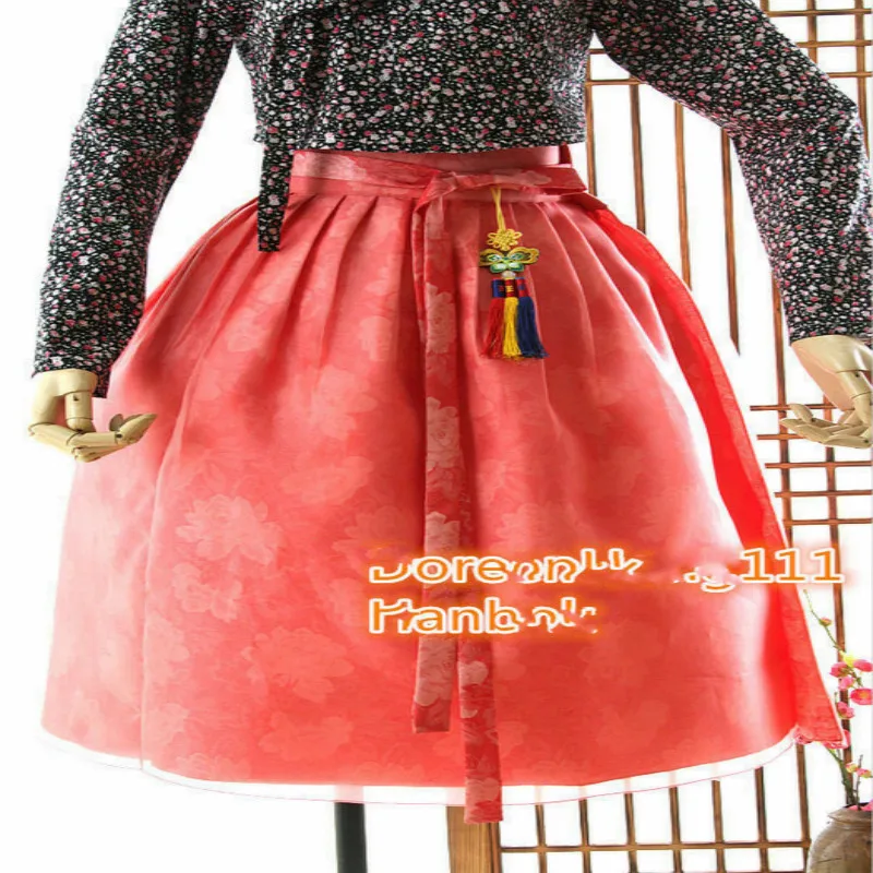 Женский корейский ханбок юбка современный fusion традиционное платье