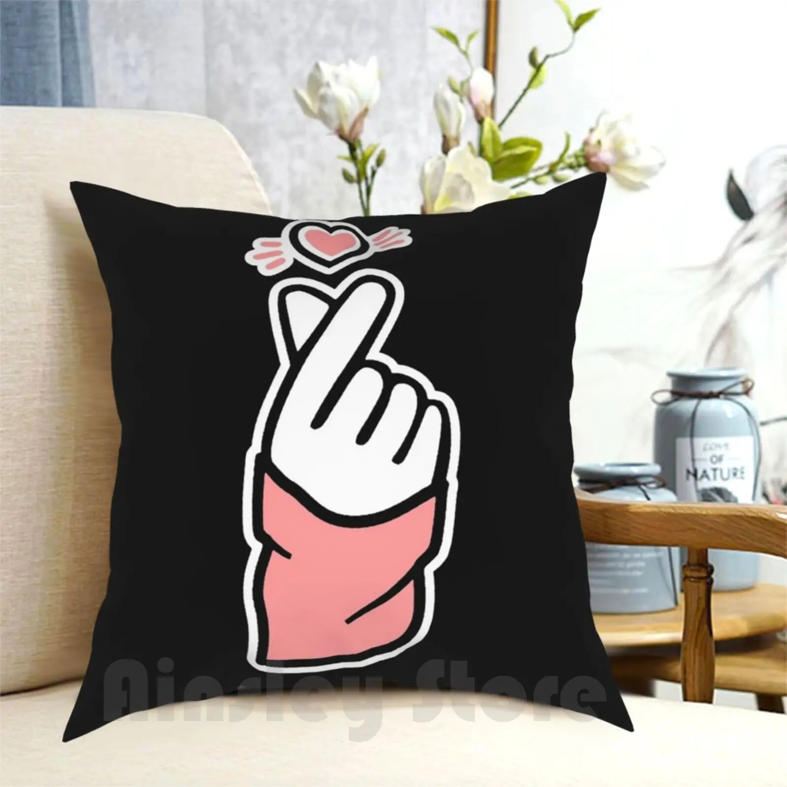 

Kpop Pillow Case Printed Home Soft Throw Pillow Cute Colorful Vibrant Lover Kids Baby Birthday Christmas Aesthetic Korea
