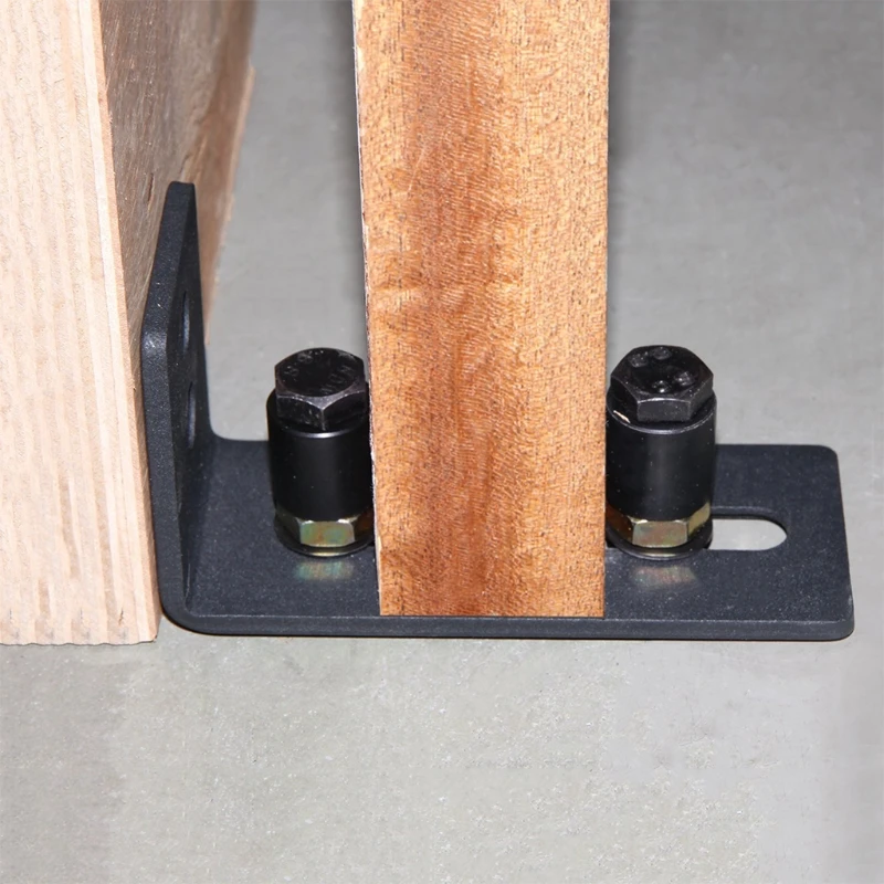 Направляющая напольная для раздвижных дверей сарая 2 шт. система настенного