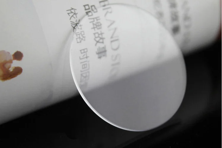 Бесплатная доставка 3 шт 1 0 мм толщиной круглые плоские минеральные часы стекло