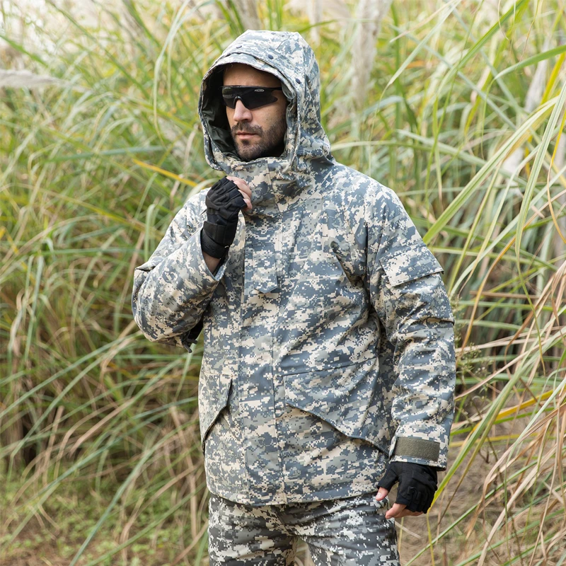 Тактическая ветровка G8 костюм резиновая двойная водонепроницаемая уличная