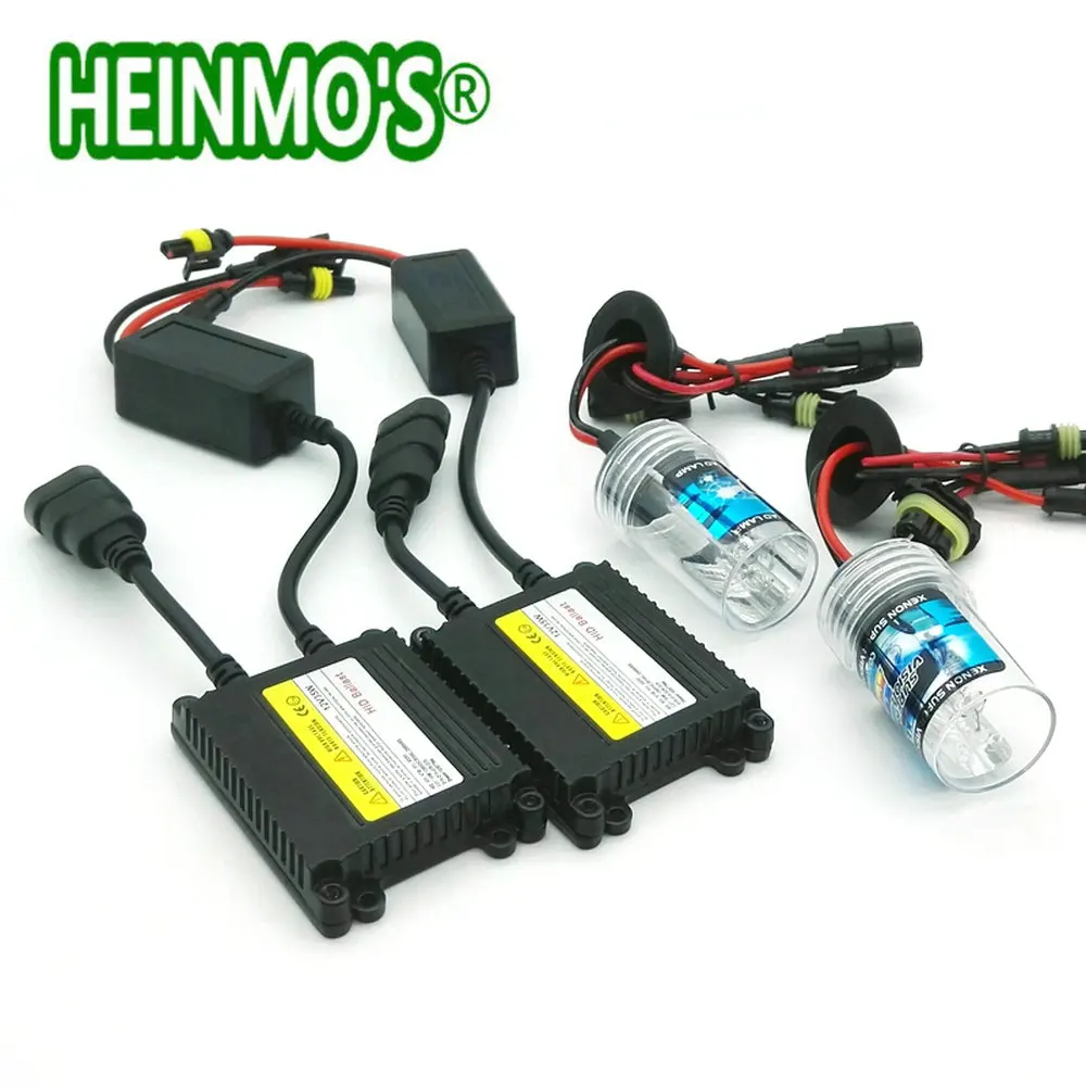 55 Вт ксенон HID H1 комплект H7 головной светильник s H11 H3 H8 H9 автомобильный H4