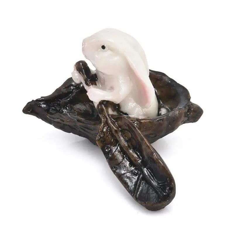 rabbit 2 1 шт. фэн шуй монета жаба деньги удача богатство китайская лягушка жабы настольные украшения счастливые подарки украшения аксессуары - Цвет: rabbit 2