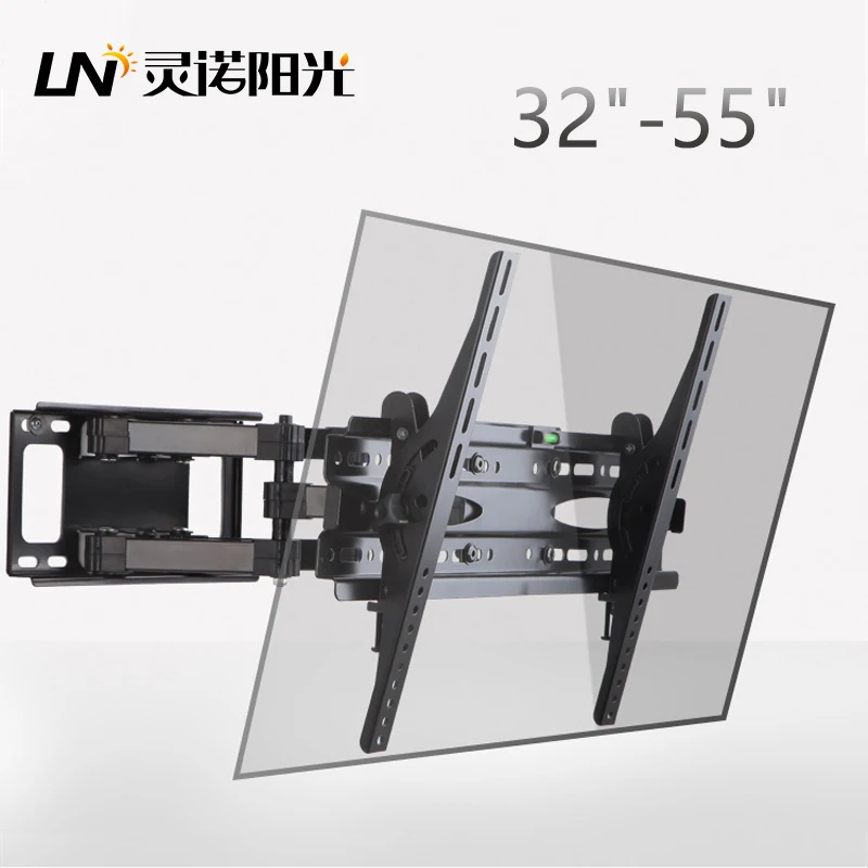 Bracket Swivel For 32-65 Inch Lcd Led Tv Wall Support 50kg Load Max Veas 600*400mm Retractable Tv Stand