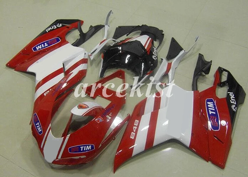 

Пресс-форма для литья, новый комплект обтекателей ABS для Ducati 848, 1098, 1198, 1098s, 1098R, 2007, 2008, 2009, 2010, 2011, 2012, TIM