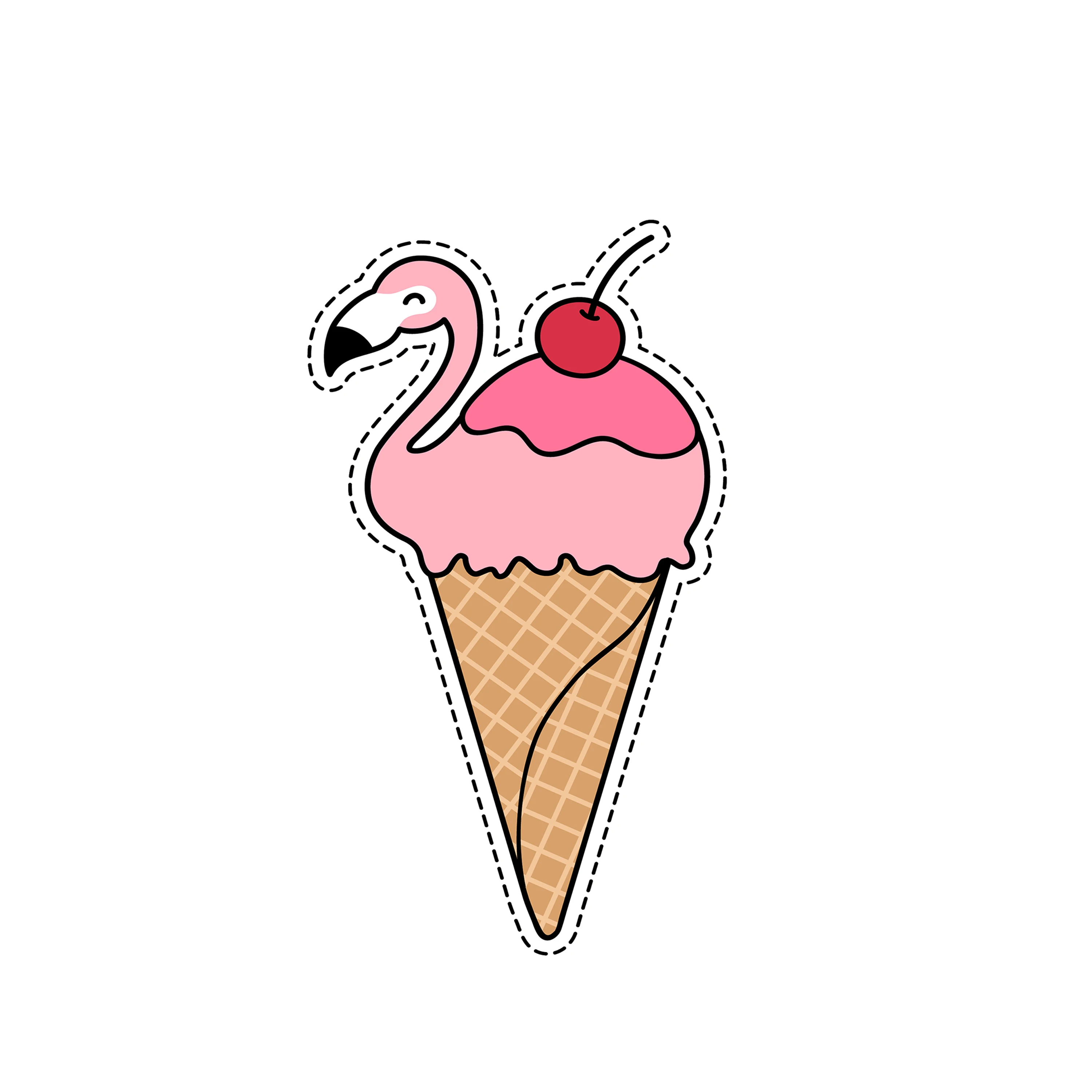 2020 металлические Вырубные штампы в виде фламинго животные пищевой трафарет для