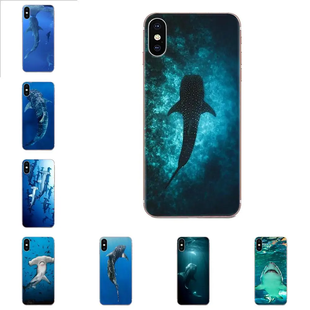 Чехол для сотового телефона Whale Sharks Fish Apple iPhone 4 4s 5 5C 5S SE 6 6S 7 8 11 Plus Pro X XS Max
