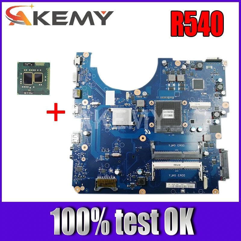 Akemy BREMEN2 L для Samsung R538 R540 NP Материнская плата ноутбука BA41 01285A BA92 06626A 06626B HD 4500