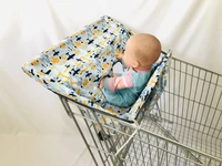 infant supermarket grocery shopping cart cover baby seat pad anti dirty cover kids traveling seat cushion no dirty portable
