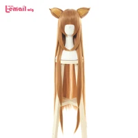 l email wig tate no yuusha no nariagari raphtalia cosplay wigs long brown cosplay wig with ears heat resistant synthetic hair