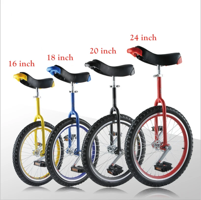 

Unicycle 16/18/20/24 Inch for Kids & Adults Stunt Monocycle Single Wheel Acrobatic Bicycle Balance Bike for Children