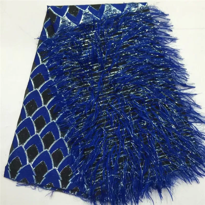 Вышивка листьями узор кружева кисточки блестки горячая Распродажа африканская