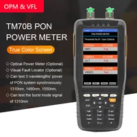 dhl shipping pon optical power metervfl high precision network detector ftth online tester pon test instrument 131014901550nm