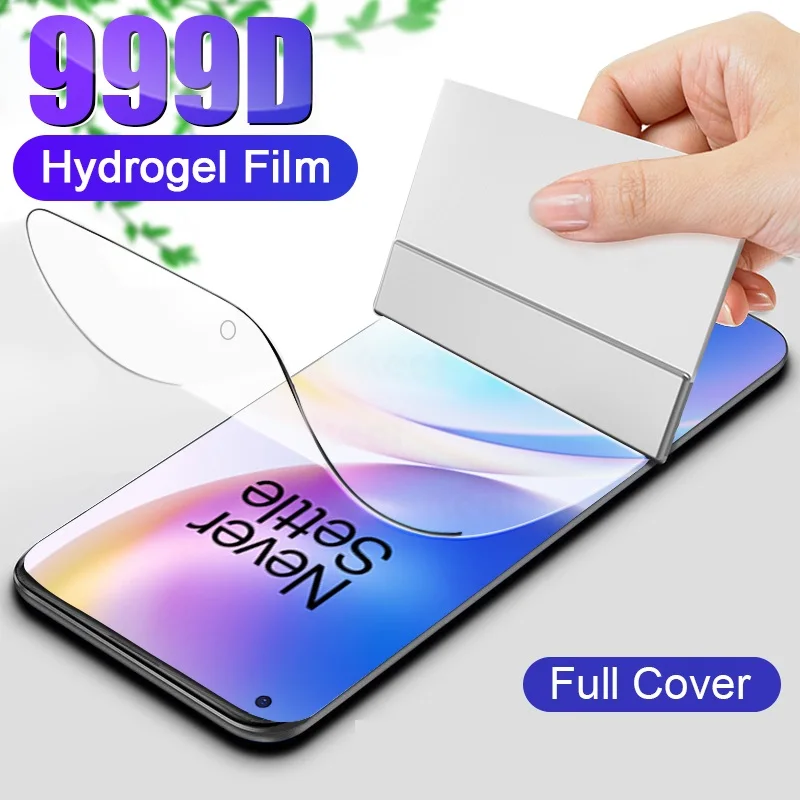 Защита экрана для Oneplus 8 pro 7T нано-гидратационная пленка 1 + 9 Pro Nord N10 5G 8T полное